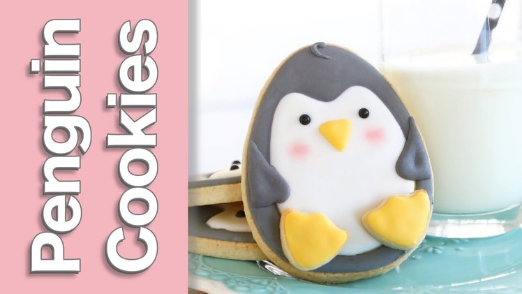 How to make a cute penguin cookies - Easy penguin cookie
