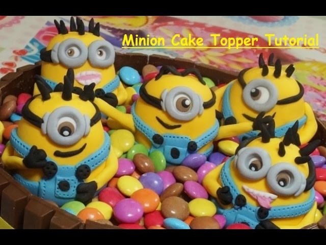 How To Make A Fondant Minion - Minion Cake Topper - Max's Cake Studio