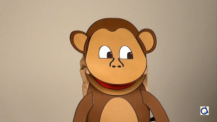 How to make a monkey puppet