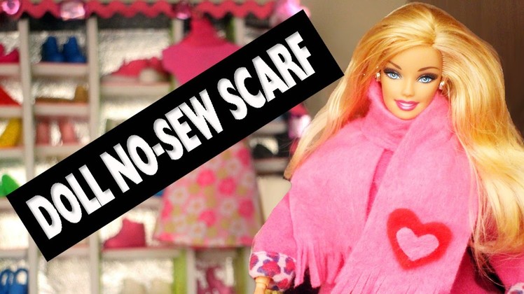 How to make a no-sew doll scarf - Easy Doll Crafts
