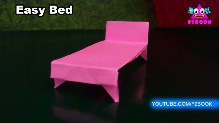 How to Make a Paper Bed Easy Tutorials