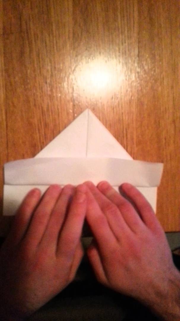 How to make a paper hat - Origami
