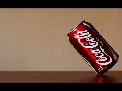 How to make a ROLY POLY PENCIL HOLDER from COCA COLA