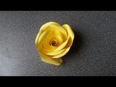How to make a Rose flower (Type 1)
