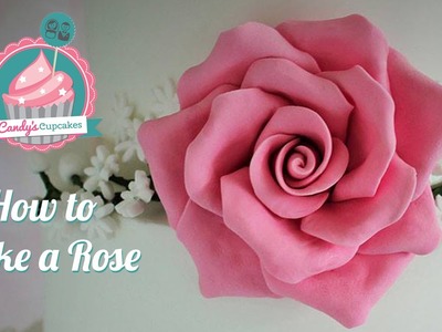 How to make a Rose using Modelling Paste