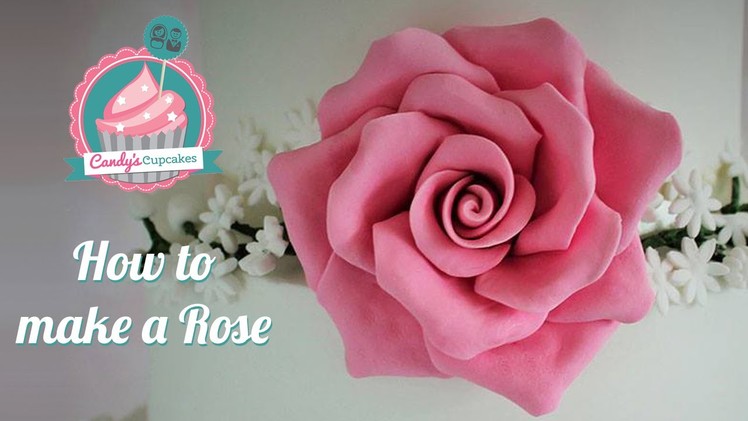 How to make a Rose using Modelling Paste