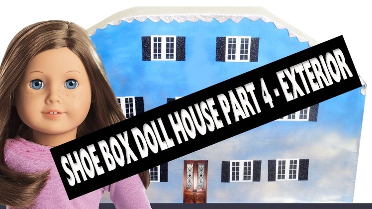 How To Make A Shoe Box Dollhouse - Part 4- Interior- Easy Doll Crafts