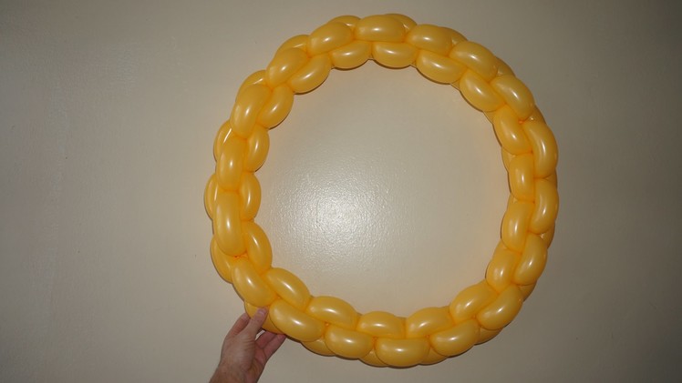 How to make balloon ring