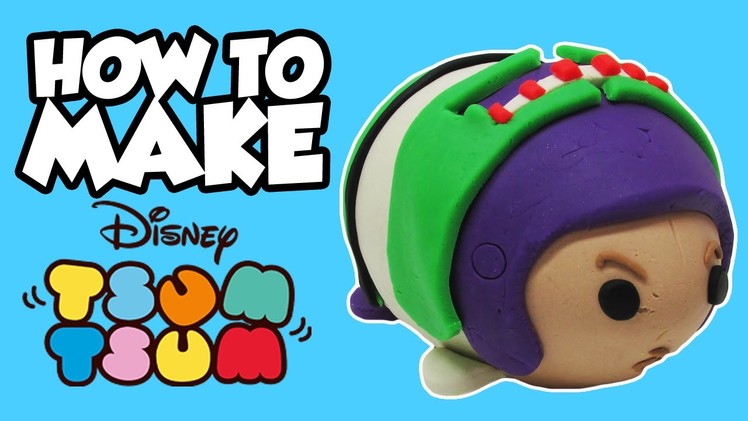 How-To Make Disney TSUM TSUM BUZZ LIGHTYEAR Play-Doh Surprise Egg with Jessie!!