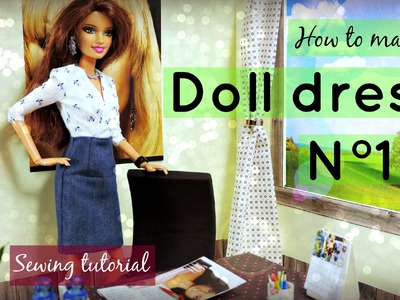 How to make doll dress N°1