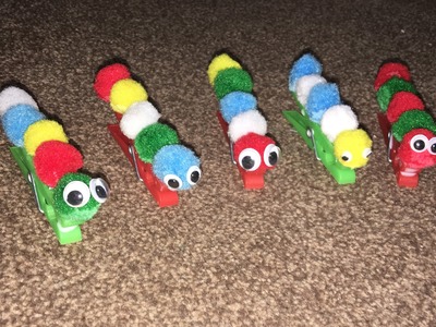 How to make Easy Caterpillar for Kids - Crafty Kids