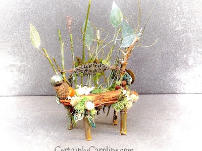 How to Make Fairy Furniture From Twigs, Updated