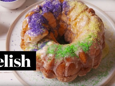 How To Make King's Cake Pull-Apart Bread | Delish