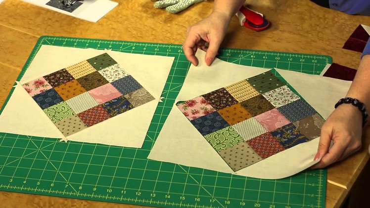 How to Make Quilting Quickly's Checkerboard Shuffle Quilt Block