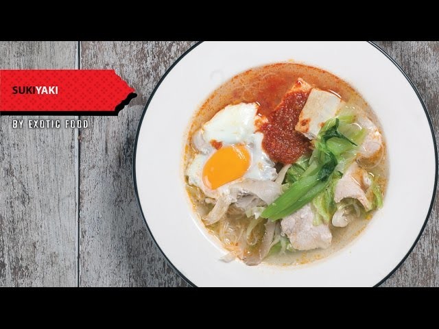 How to make Thai food at home - Suki Yaki
