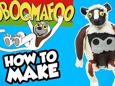 How-To Make WILD KRATTS LEMUR Zoboomafoo!! Play-Doh Surprise Egg with Teen Titans Go!