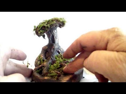 How To Sculpt A Bonsai Tree In Polymer Clay