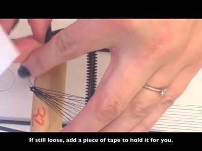 How To Set Up a Bead Loom