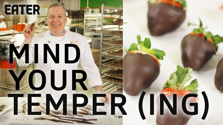 How to Temper Chocolate With Master Jacques Torres