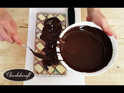 How to Transfer Images to Chocolate using a Magnetic Mould