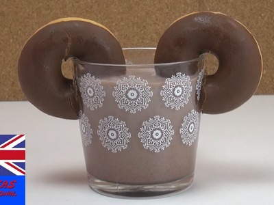 Micky Mouse drink: Chocolate Mickey Mouse drink - Tutorial How To Do drinks quick!