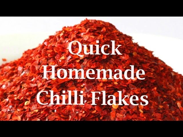 Allotment Diary : How to make quick homemade oven dried Chilli Flakes