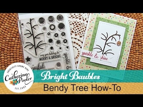 Bright Baubles Bendy Tree How-To