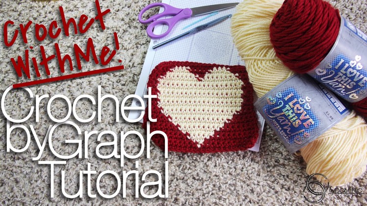 Crochet-With-Me Crochet by Graph Tutorial