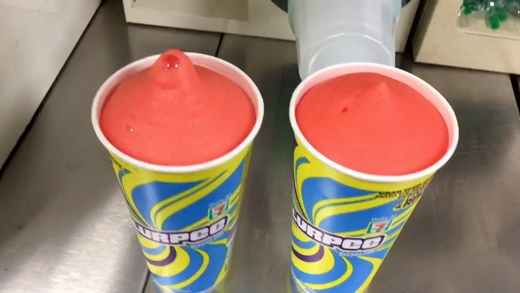 How much pop is actually in a Slurpee?