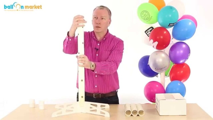 How to Assemble a Balloon Tree