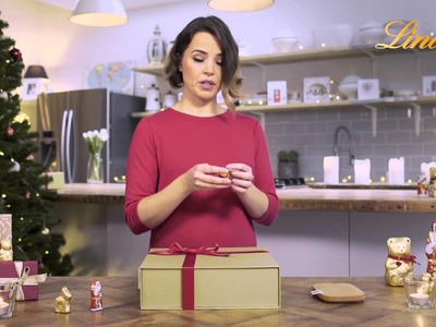 ￼ How to create extra special Christmas gift wrapping with Lindt