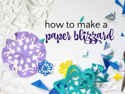 How to Cut Paper Snowflakes