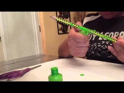 How to decorate a pen or pencil for school