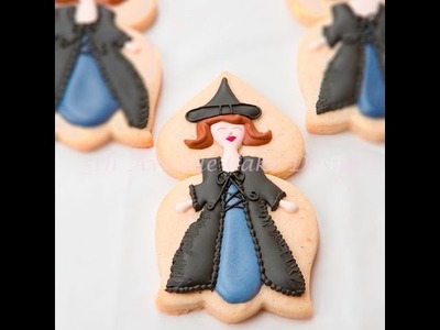 How to Decorate and Create Halloween Witch Cookies