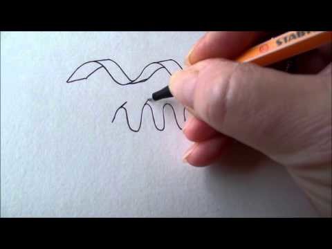How to draw a ribbon