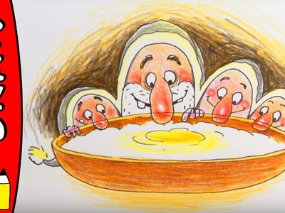 How To Draw Christmas Porridge | Christmas Art Ideas For Kids | Øistein Kristiansen