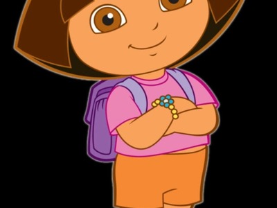 How to draw Dora the Explorer - Easy step-by-step drawing lessons for kids