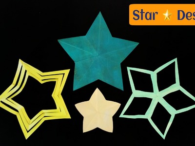 How to make 3 easy amazing "Star 