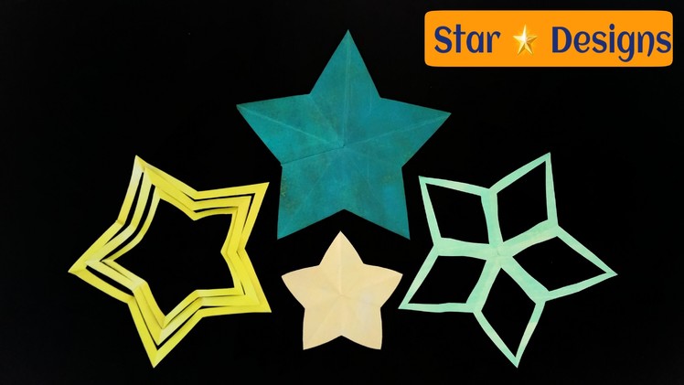 How to make 3 easy amazing "Star 