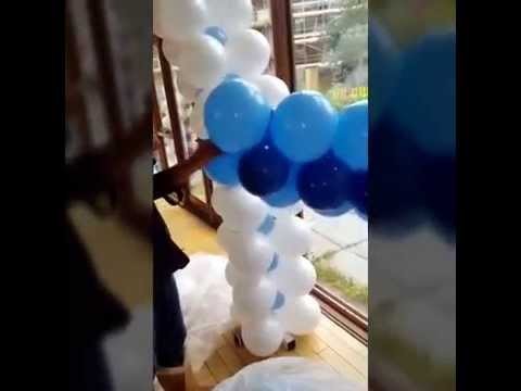How to make a Balloon Column
