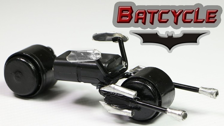 How To Make A Batman Motorcycle - "Batcycle Toy"