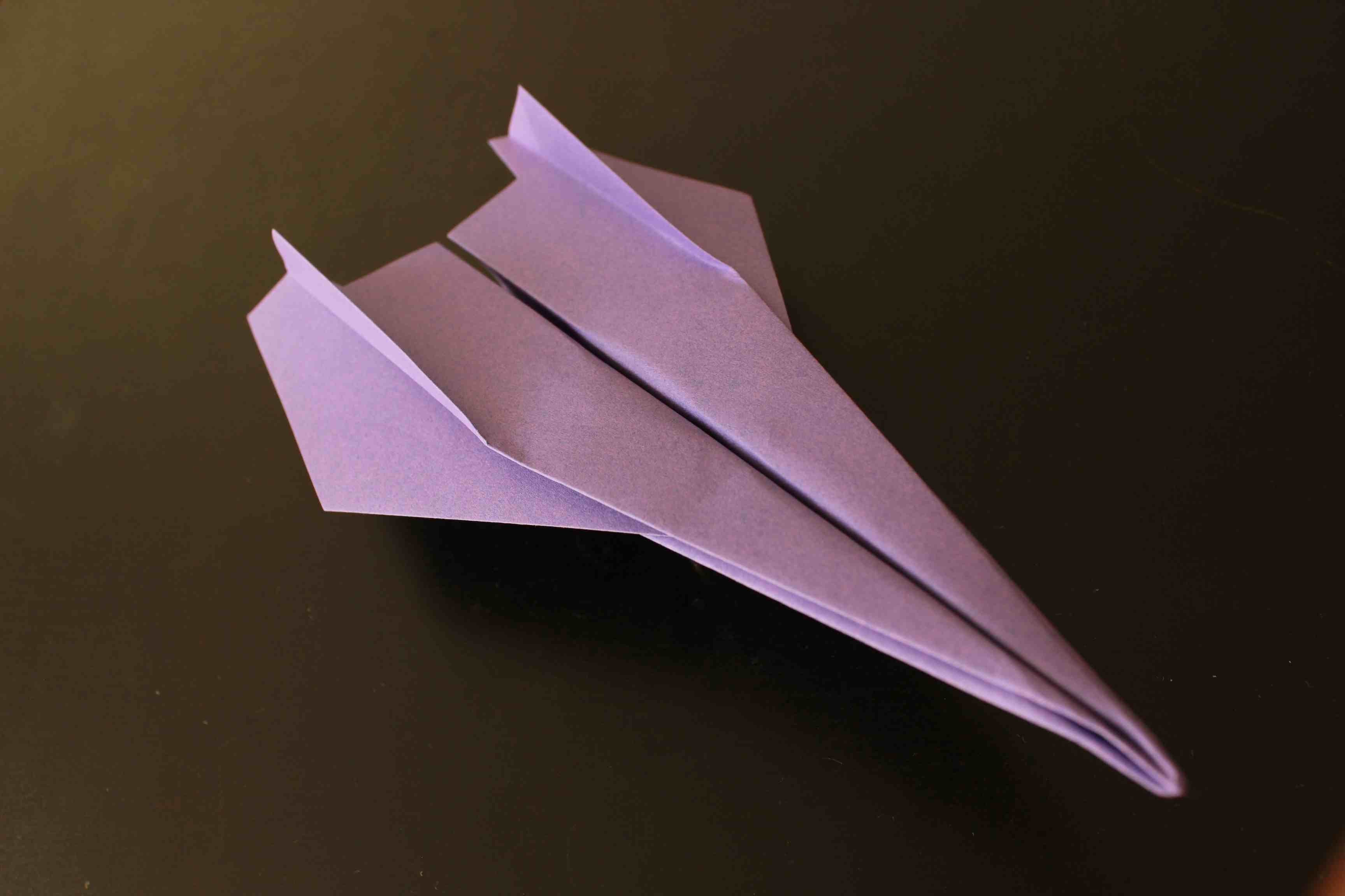 How To Make A Cool Paper Plane Origami: Instruction