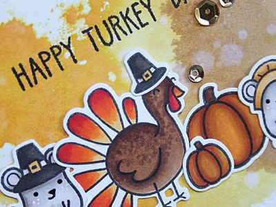 How to make a cute Thanksgiving card