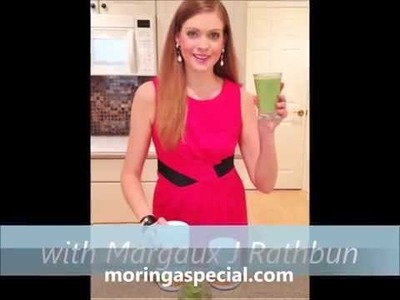How to make a moringa juice and boost your immune system