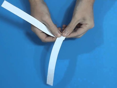 HOW TO MAKE A PAPER SPRING