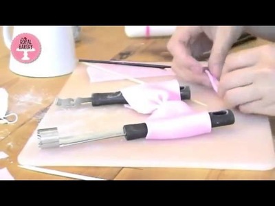 How to Make a Satin Fondant Bow