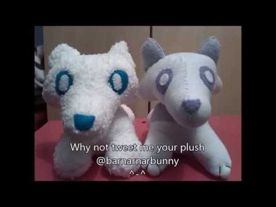 How to make a sock wolf