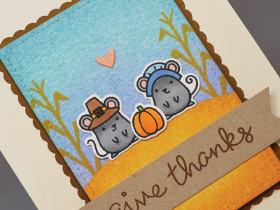 How to make a Thanksgiving card