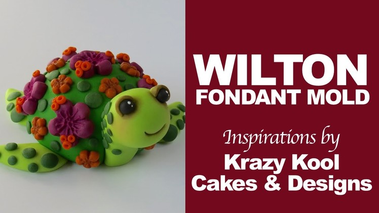 How To Make A Turtle Cake Topper: Wilton Mold Collaboration
