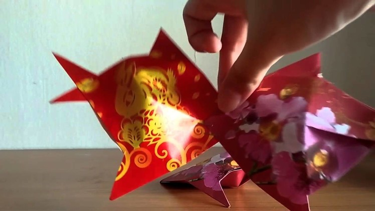 How to make Chinese fish in red packet. 